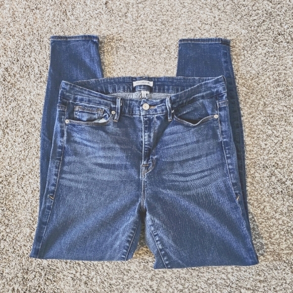 Good American Good Legs Women's Medium Light Wash Jeans sz 14/32 - Picture 1 of 8